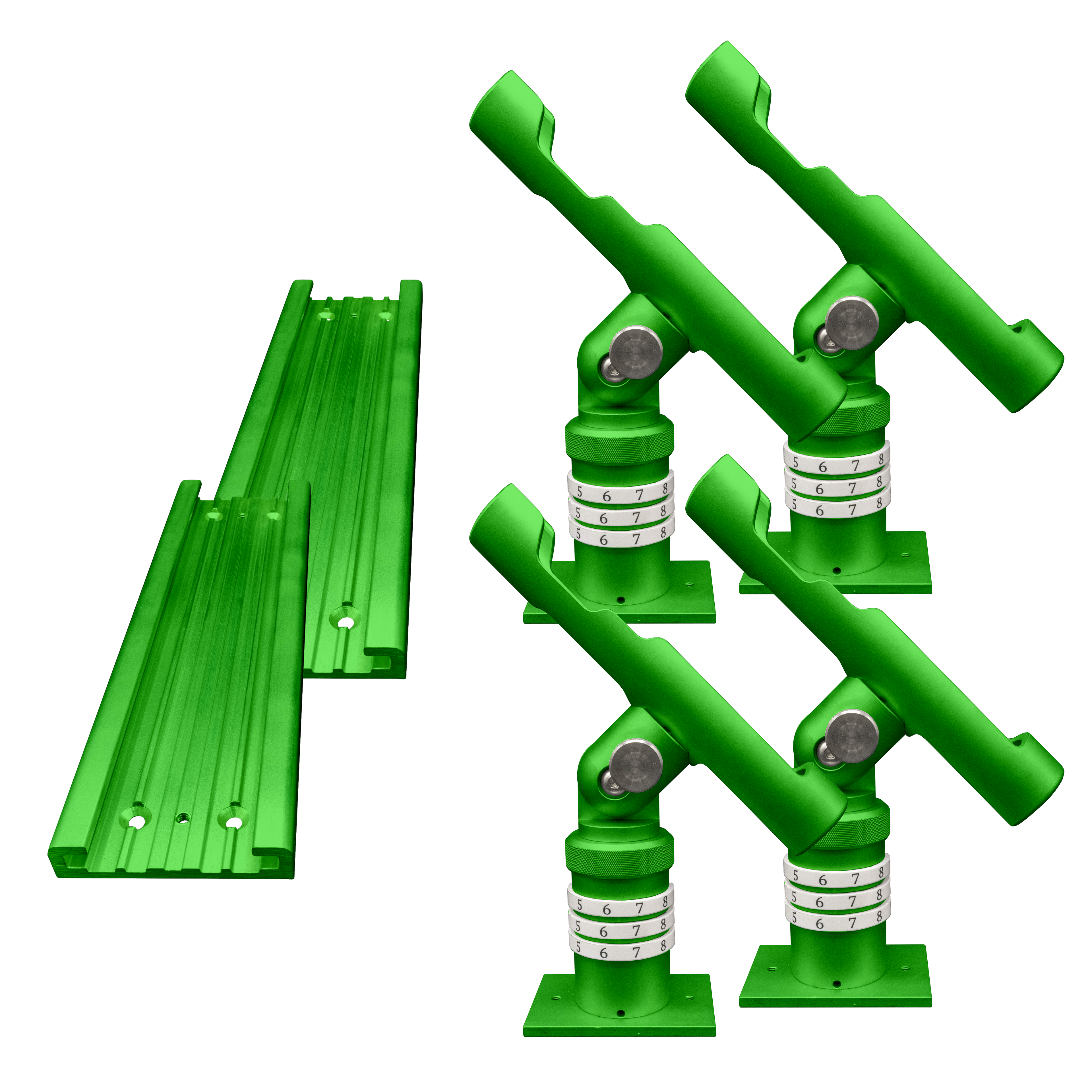 Complete Rod Holder Mounting Kit (Track System)