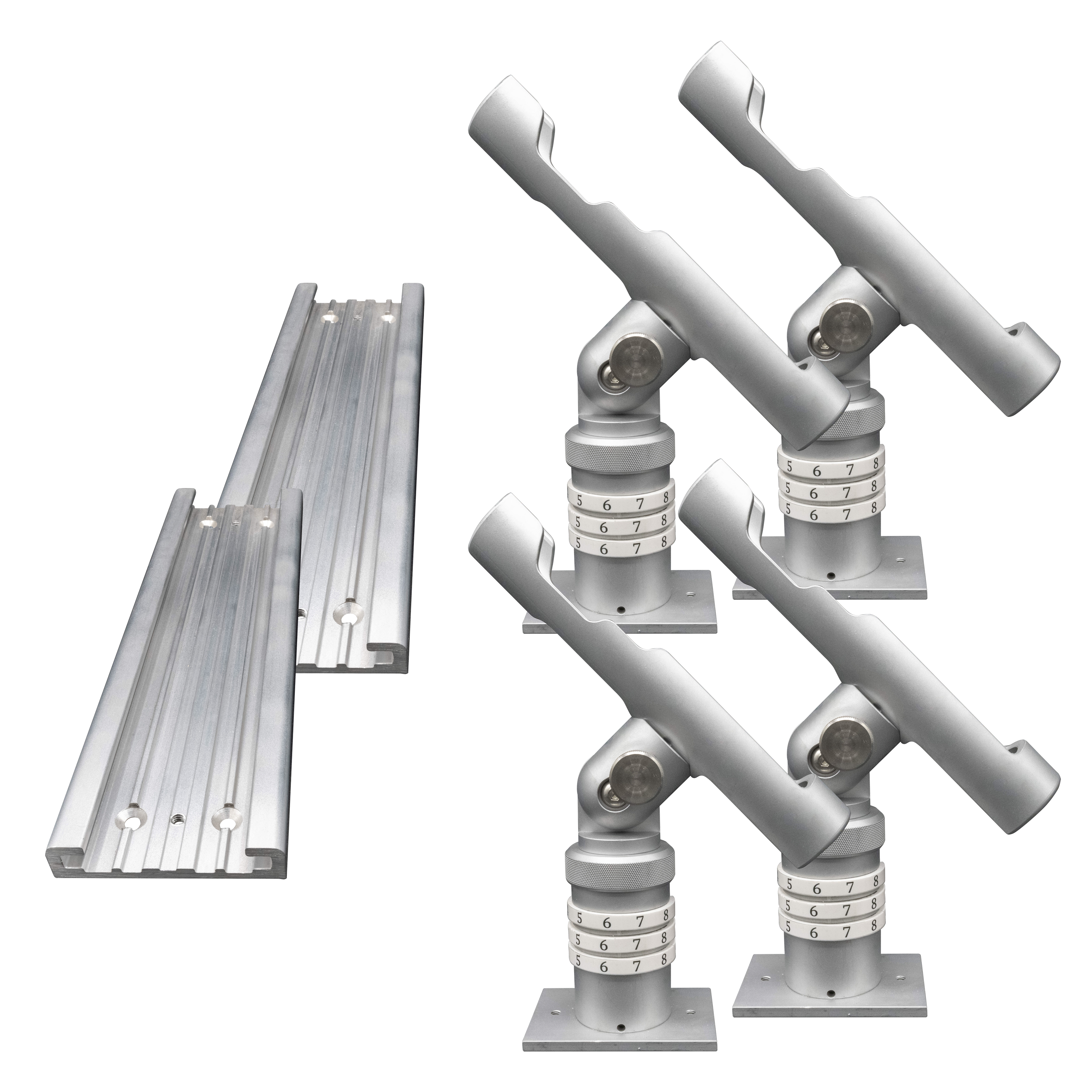Complete Rod Holder Mounting Kit (Track System)