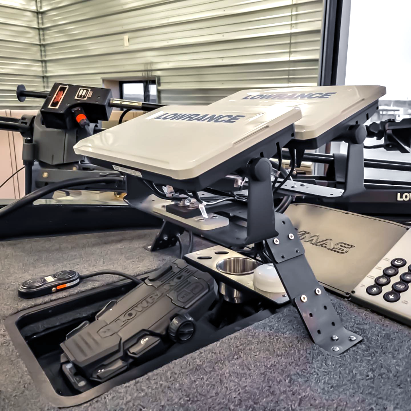 Dual Over-The-Foot-Pedal Graph Mount