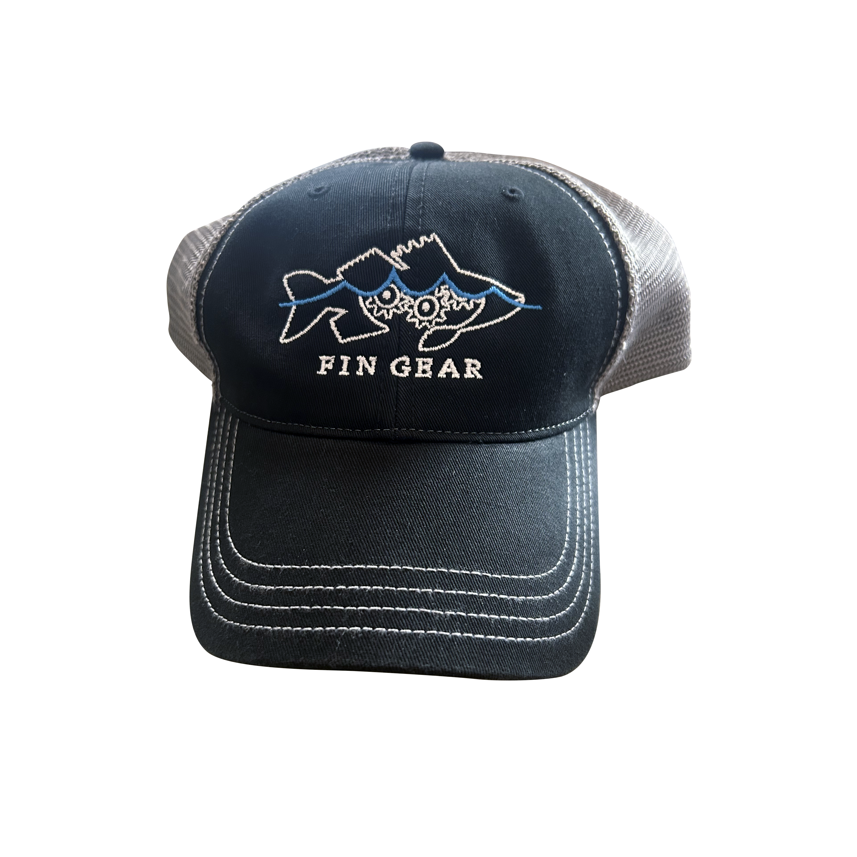 Fin Gear Richardson 111 Hat (Black/Grey)
